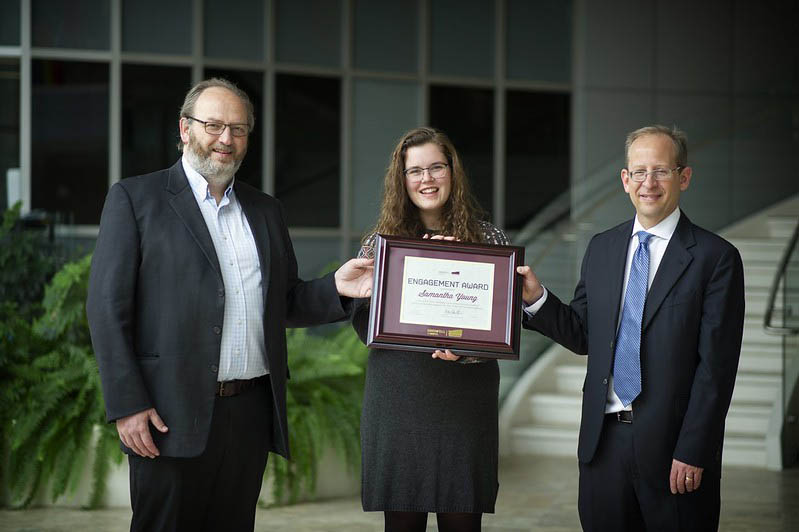 Samantha Young, Student Engagement Award